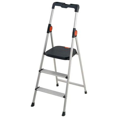 GIERRE Dekorstep B333 – Scaletta in alluminio a 3 gradini GIERRE Dekorstep B333 – Scaletta in alluminio a 3 gradini