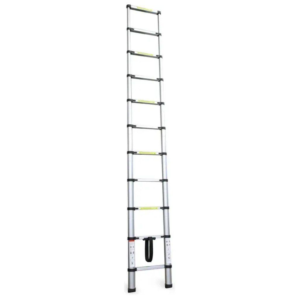 GARDEN FRIEND Scala Telescopica in Alluminio GARDEN FRIEND, 10 Gradini, Altezza Massima 3,20 m GARDEN FRIEND Scala Telescopica in Alluminio GARDEN FRIEND, 10 Gradini, Altezza Massima 3,20 m