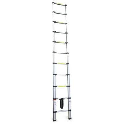 GARDEN FRIEND Scala Telescopica in Alluminio GARDEN FRIEND, 10 Gradini, Altezza Massima 3,20 m