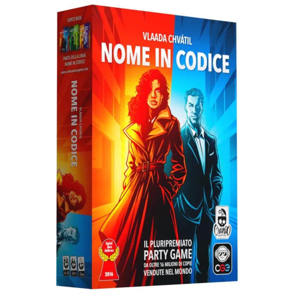 CRANIO CREATIONS Nome in Codice – Seconda Edizione, Gioco da Tavolo in Italiano CRANIO CREATIONS Nome in Codice – Seconda Edizione, Gioco da Tavolo in Italiano