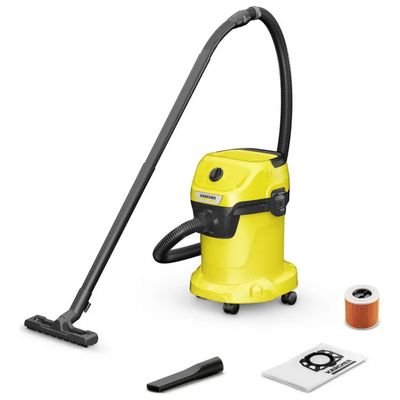 KARCHER Kärcher WD 3 V-17/4/20 Aspirapolvere solidi e liquidi, 17 L, 1000 W KARCHER Kärcher WD 3 V-17/4/20 Aspirapolvere solidi e liquidi, 17 L, 1000 W