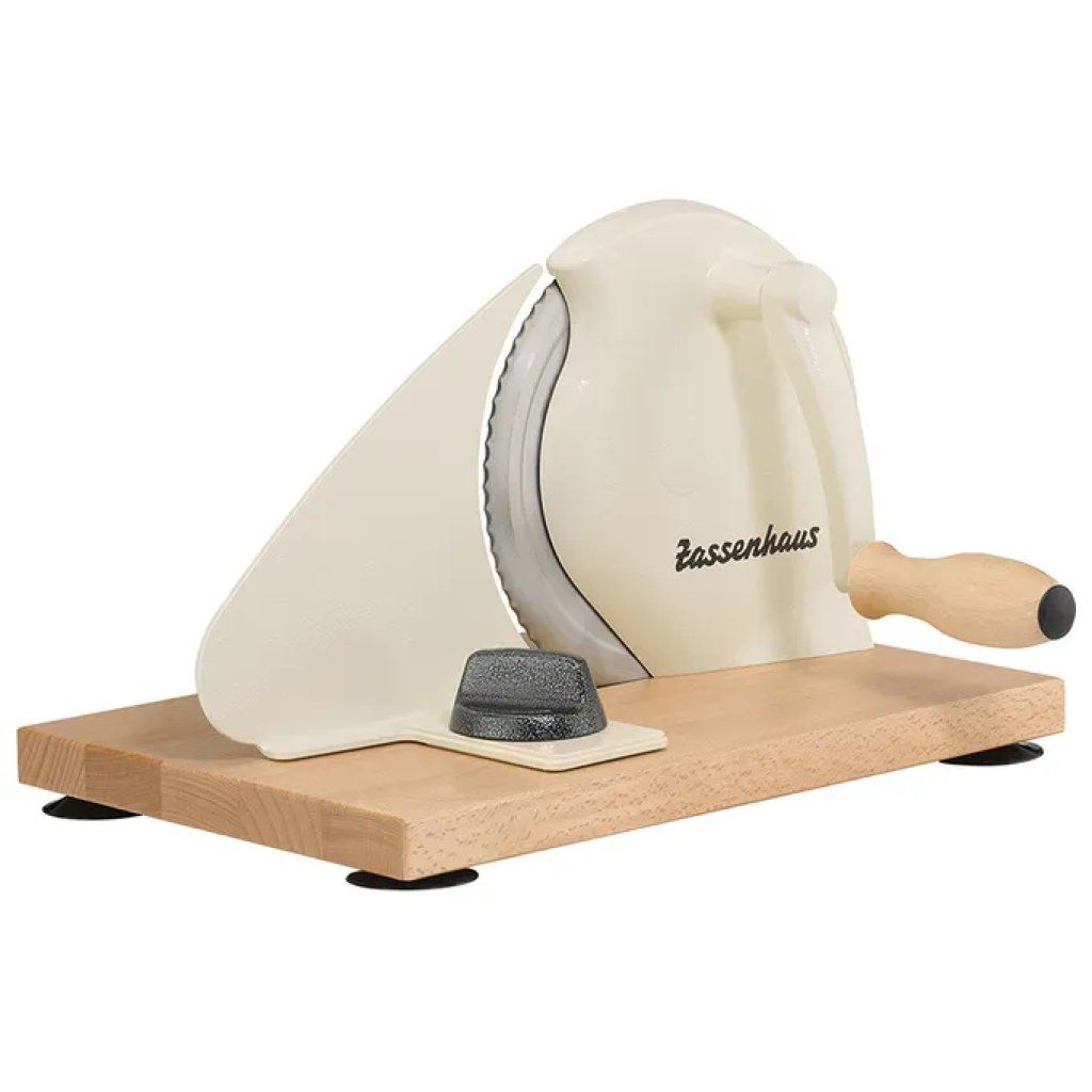 Zassenhaus M072082 Classic Affettatrice manuale per pane spessore taglio regolabile da 1 a 18 mm lama in Zassenhaus M072082 Classic Affettatrice manuale per pane spessore taglio regolabile da 1 a 18 mm lama in