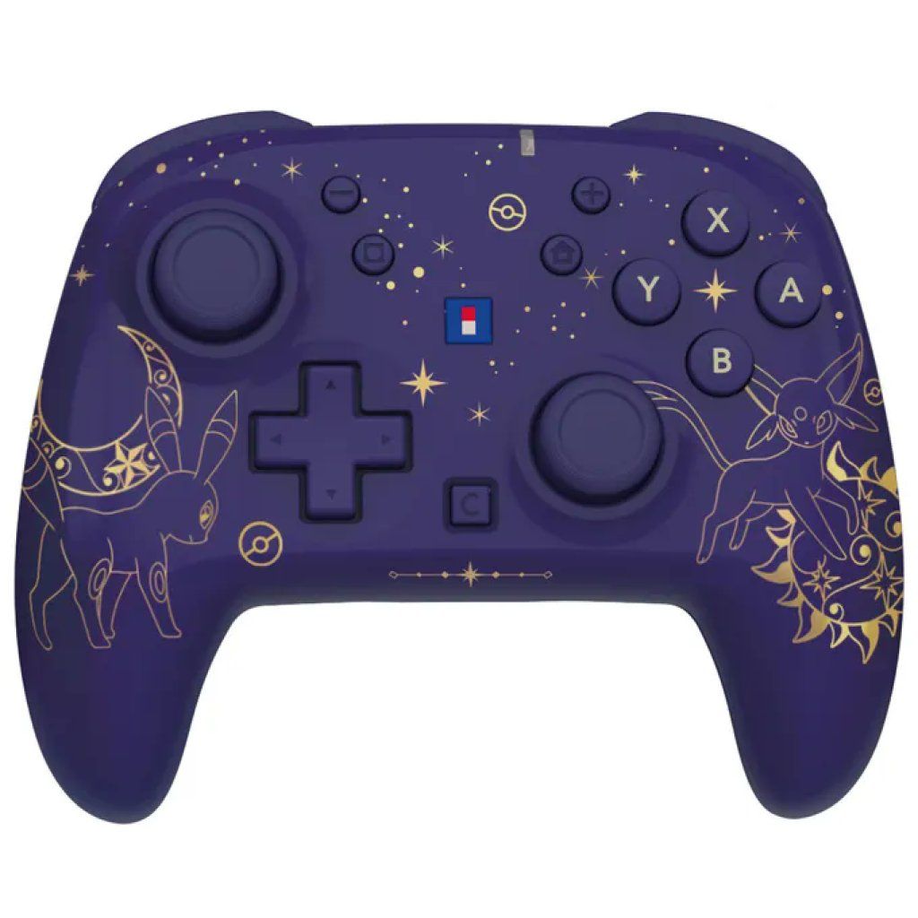 HORI Pokémon Puff Pouch per Nintendo Switch 2, Switch e OLED – Espeon e Umbreon