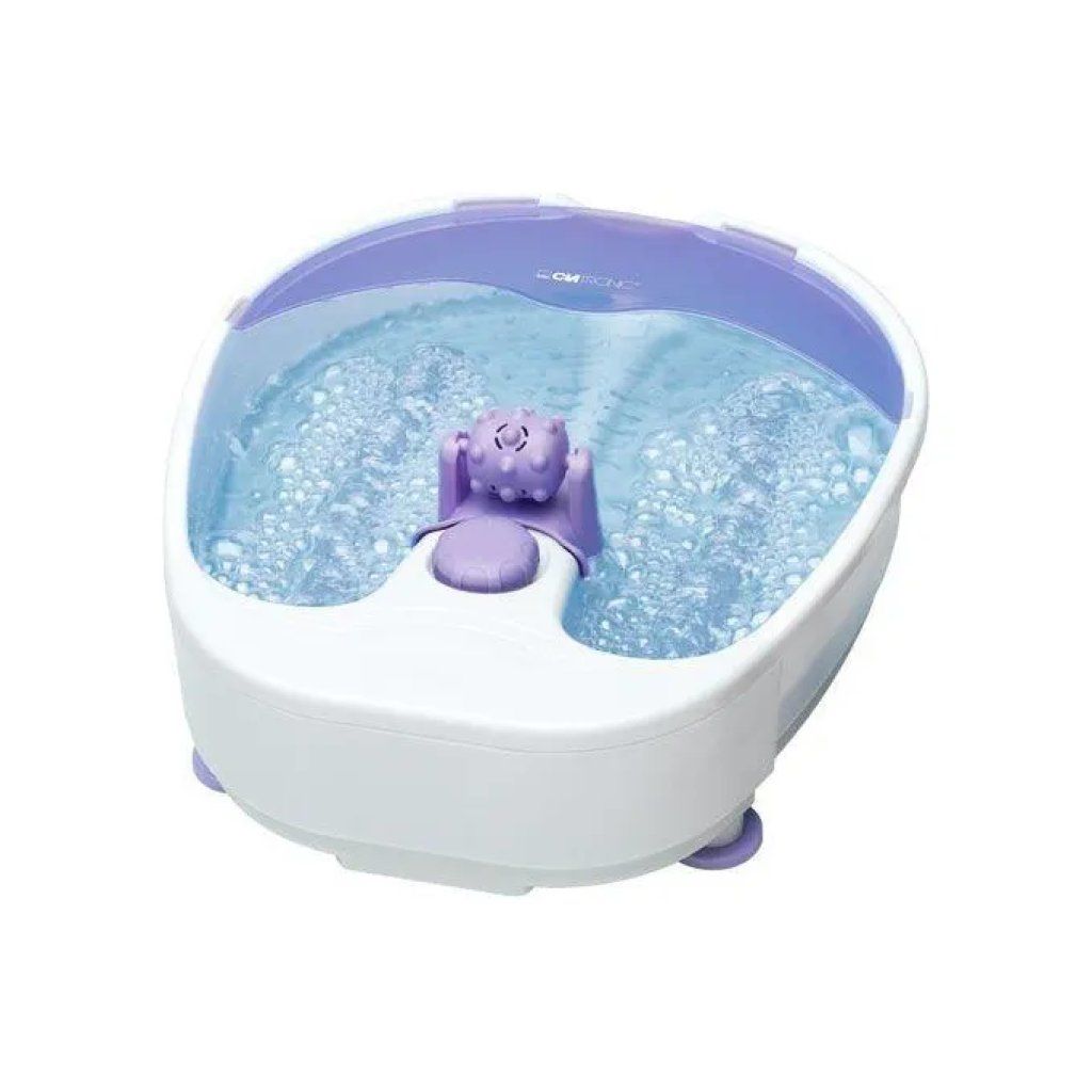 Clatronic FM 3389 Massaggiatore per Piedi con Idromassaggio, 4 Funzioni, 90 W, Bianco Clatronic FM 3389 Massaggiatore per Piedi con Idromassaggio, 4 Funzioni, 90 W, Bianco