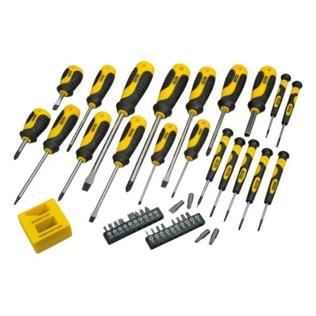 Stanley STHT0-62113 Set Cacciaviti e Inserti, 42 Pezzi