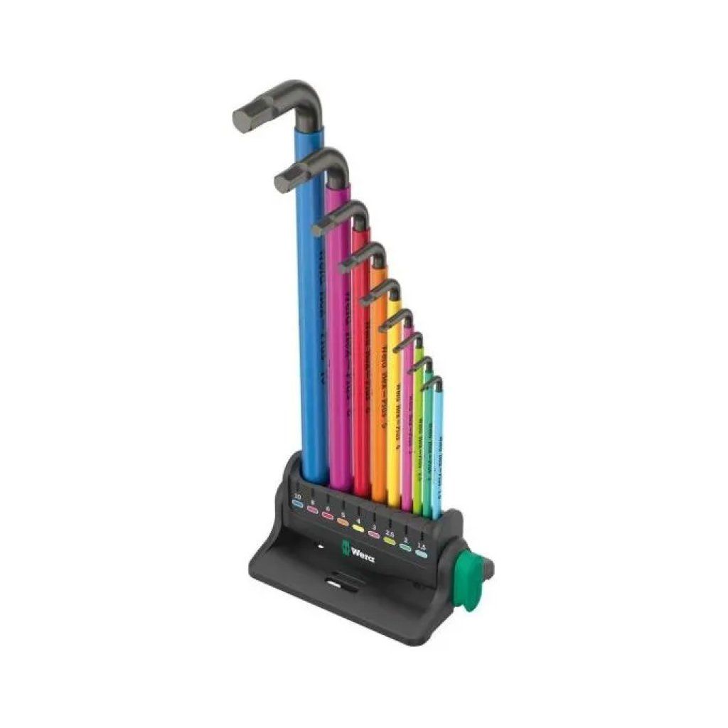 Wera 950/9 Hex-Plus – Set da 9 chiavi esagonali metriche BlackLaser Wera 950/9 Hex-Plus – Set da 9 chiavi esagonali metriche BlackLaser