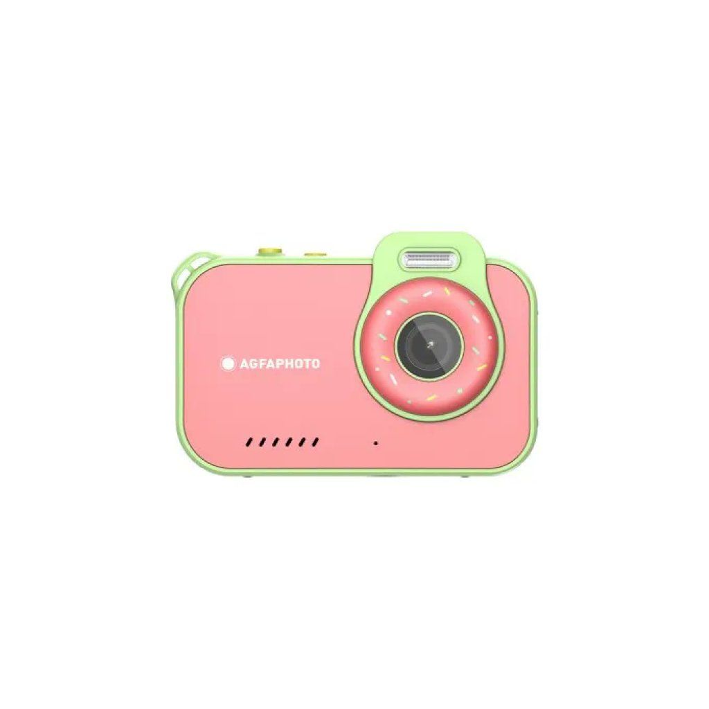AgfaPhoto ARKCW2RD Fotocamera Compatta per Bambini 12 MP Verde e Rossa