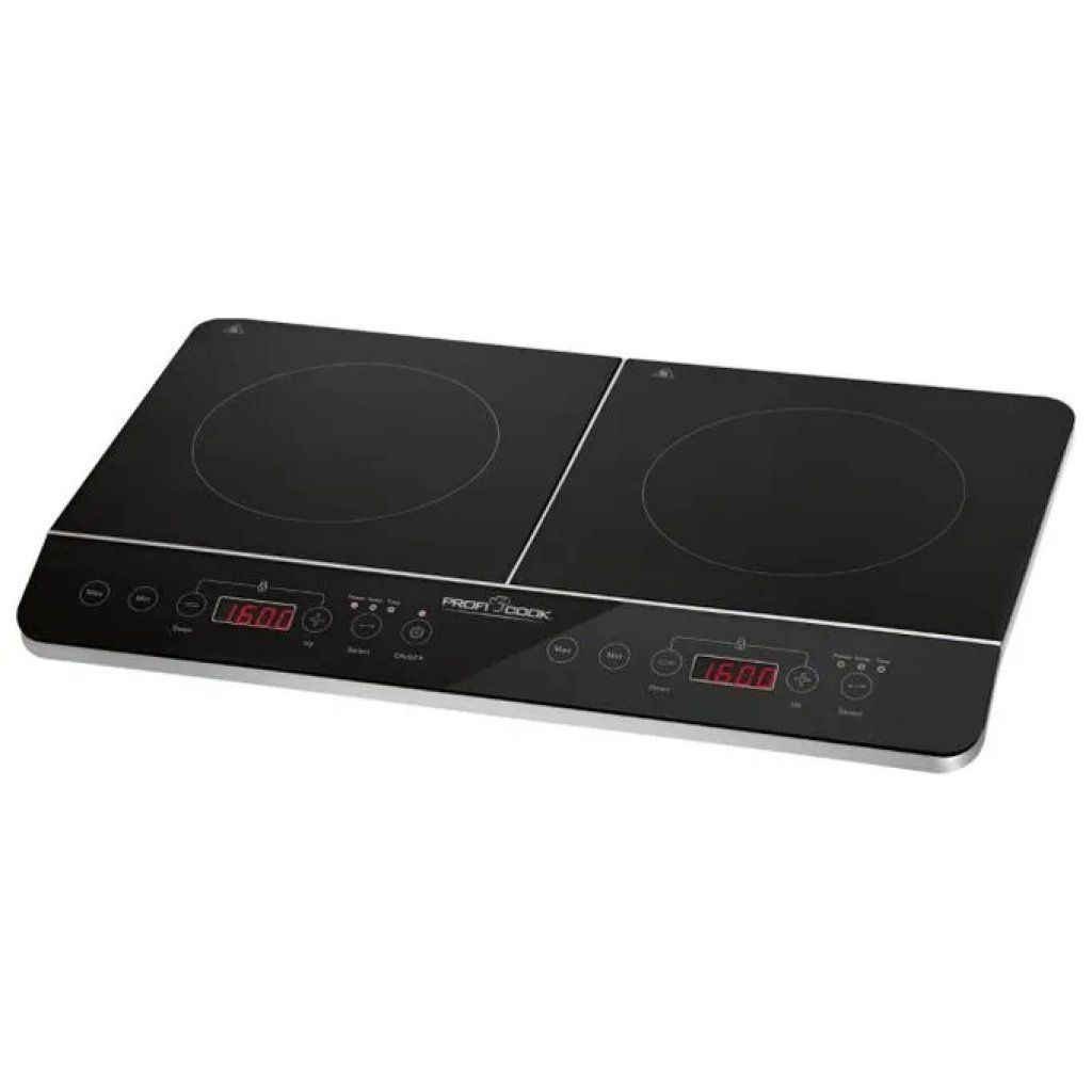 KAUFGUT ProfiCook PC-DKI 1067 Piastra a Induzione Doppia Portatile 3500 W