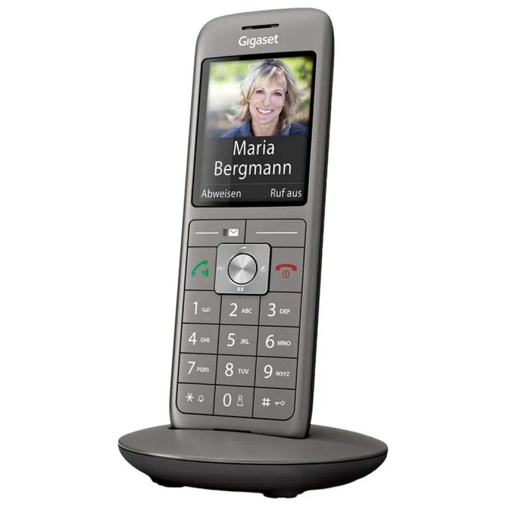 Gigaset CL660HX Telefono Cordless DECT Grigio con Vivavoce
