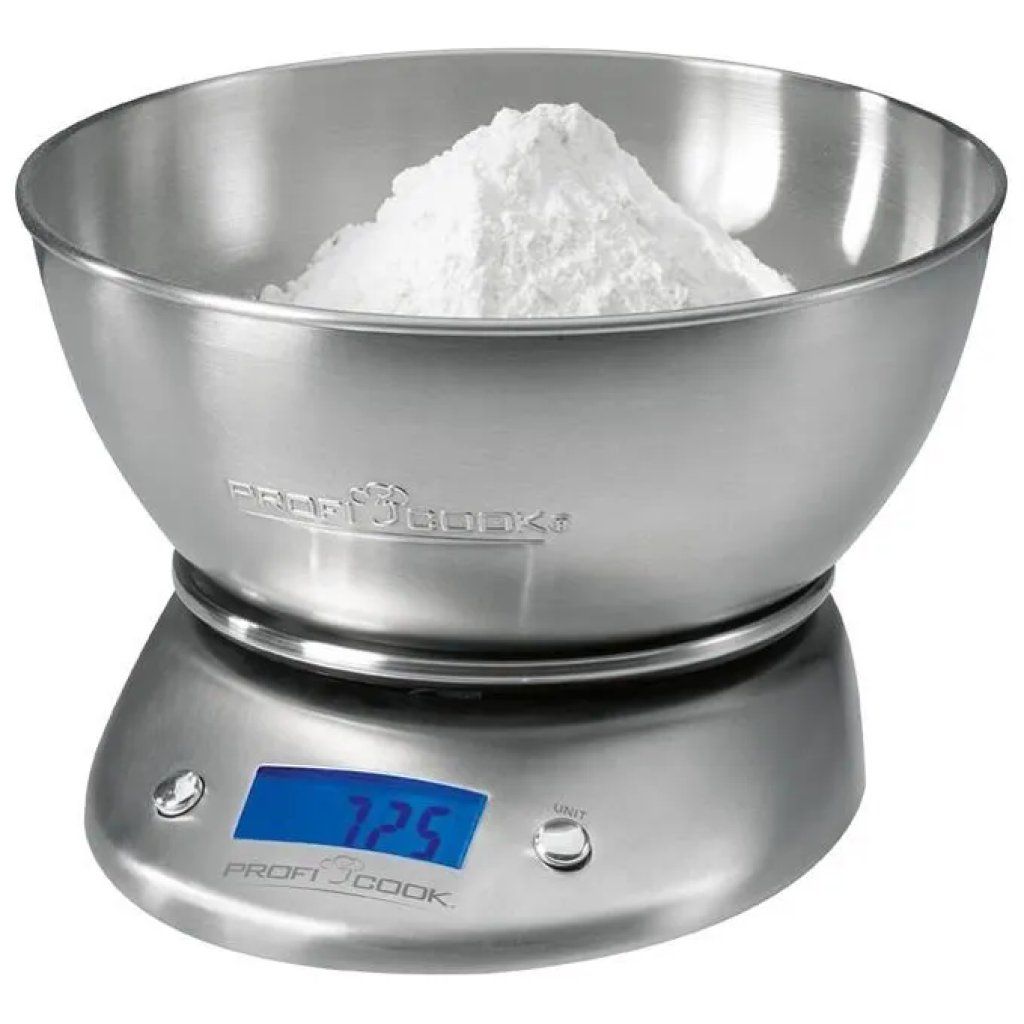 ProfiCook PC-KW 1040 Bilancia da cucina con ciotola inox
