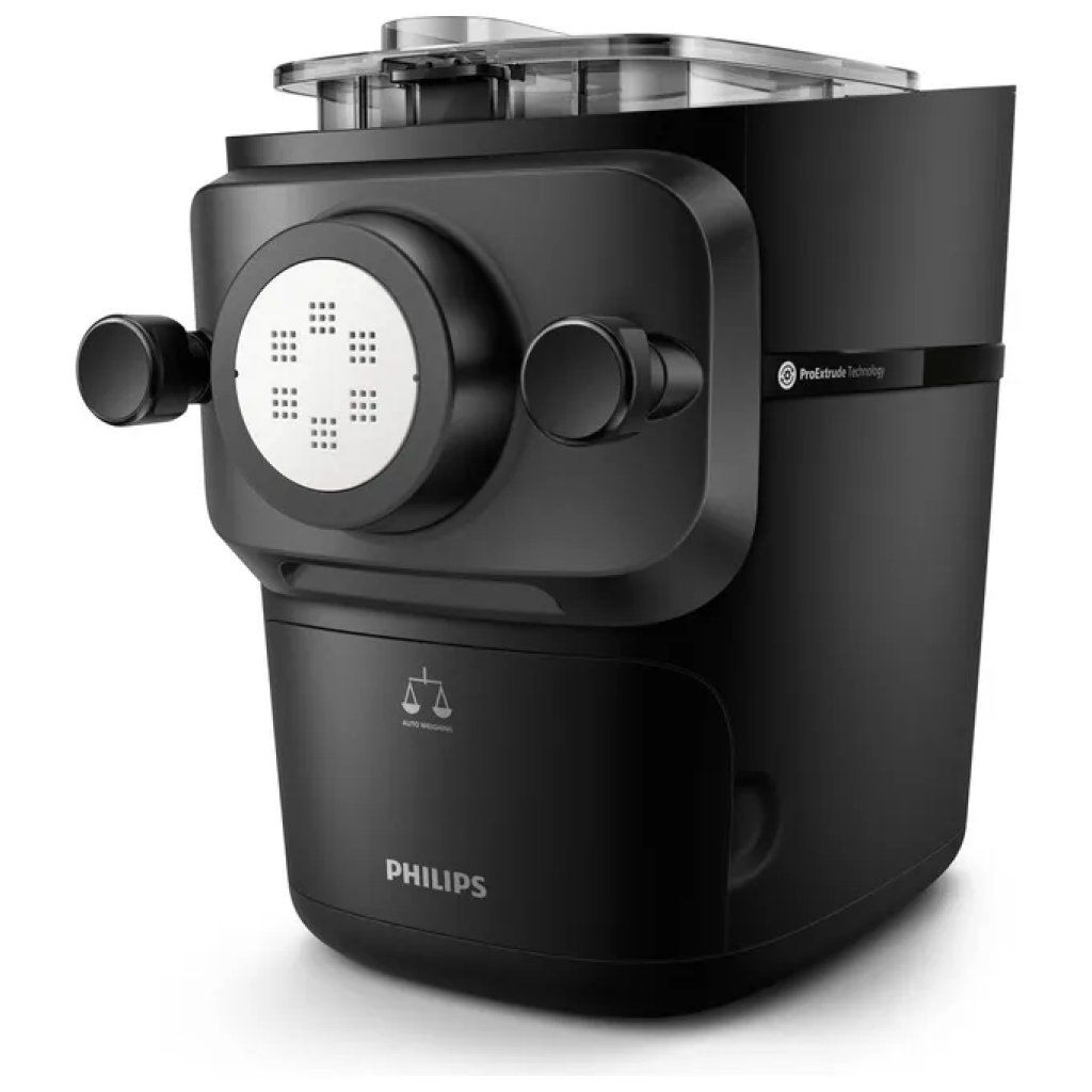 Philips Serie 7000 HR2665/96 – Macchina per la pasta 200 W con bilancia integrata e 10 trafile Philips Serie 7000 HR2665/96 – Macchina per la pasta 200 W con bilancia integrata e 10 trafile