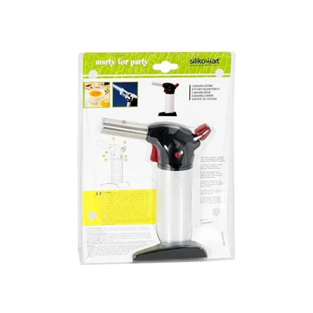 3C CASA Silikomart Cannello a Gas Ricaricabile 60 ml