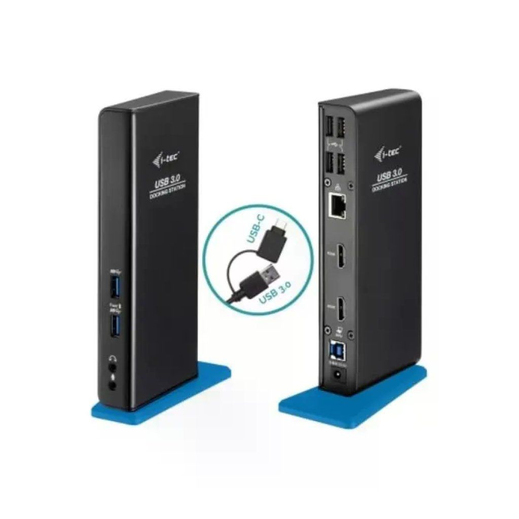 I-TEC Docking Station Pro USB-C/USB-A Thunderbolt 3, Dual 4K, PD 100 W I-TEC Docking Station Pro USB-C/USB-A Thunderbolt 3, Dual 4K, PD 100 W