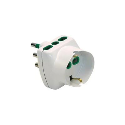 Fanton Vertical System – Adattatore Triplo 16A Bianco Fanton Vertical System – Adattatore Triplo 16A Bianco
