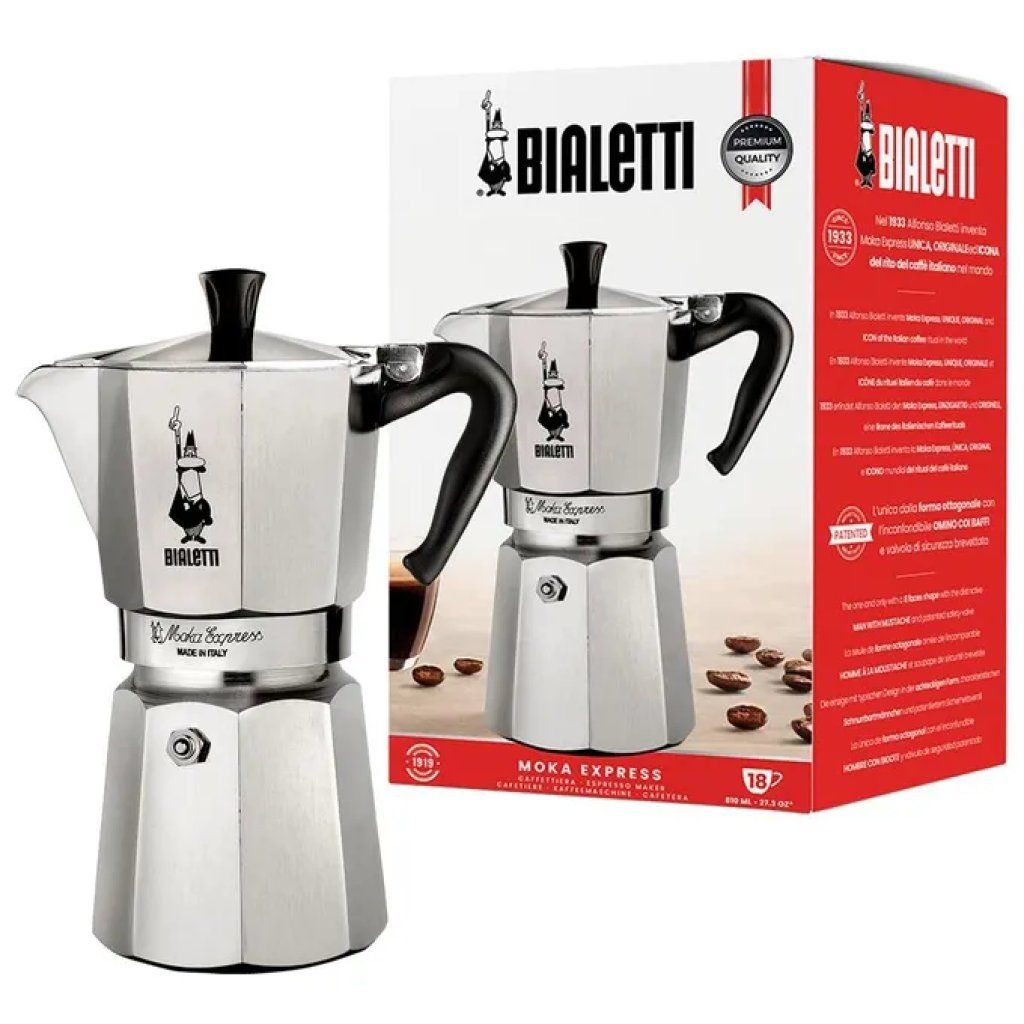 Bialetti Moka Express 18 Tazze – 900 ml Bialetti Moka Express 18 Tazze – 900 ml