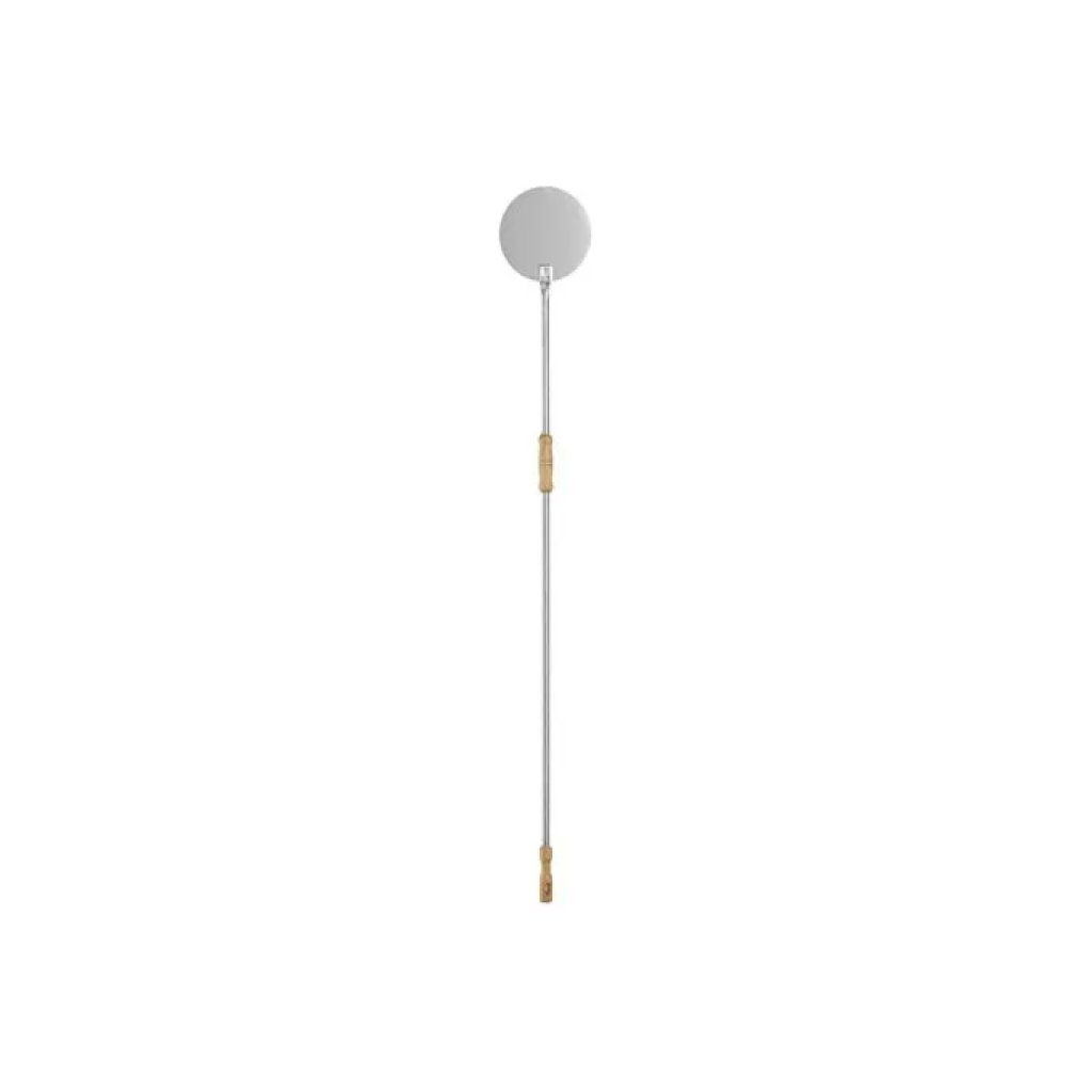 Lilly Codroipo LLL470089 – Pala per pizza in acciaio inox, 18 cm, lunghezza 190 cm