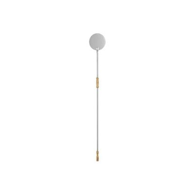 Lilly Codroipo LLL470089 – Pala per pizza in acciaio inox, 18 cm, lunghezza 190 cm