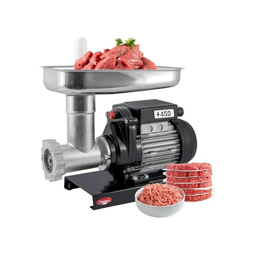 Reber 9505N Tritacarne Elettrico N.8 450 W