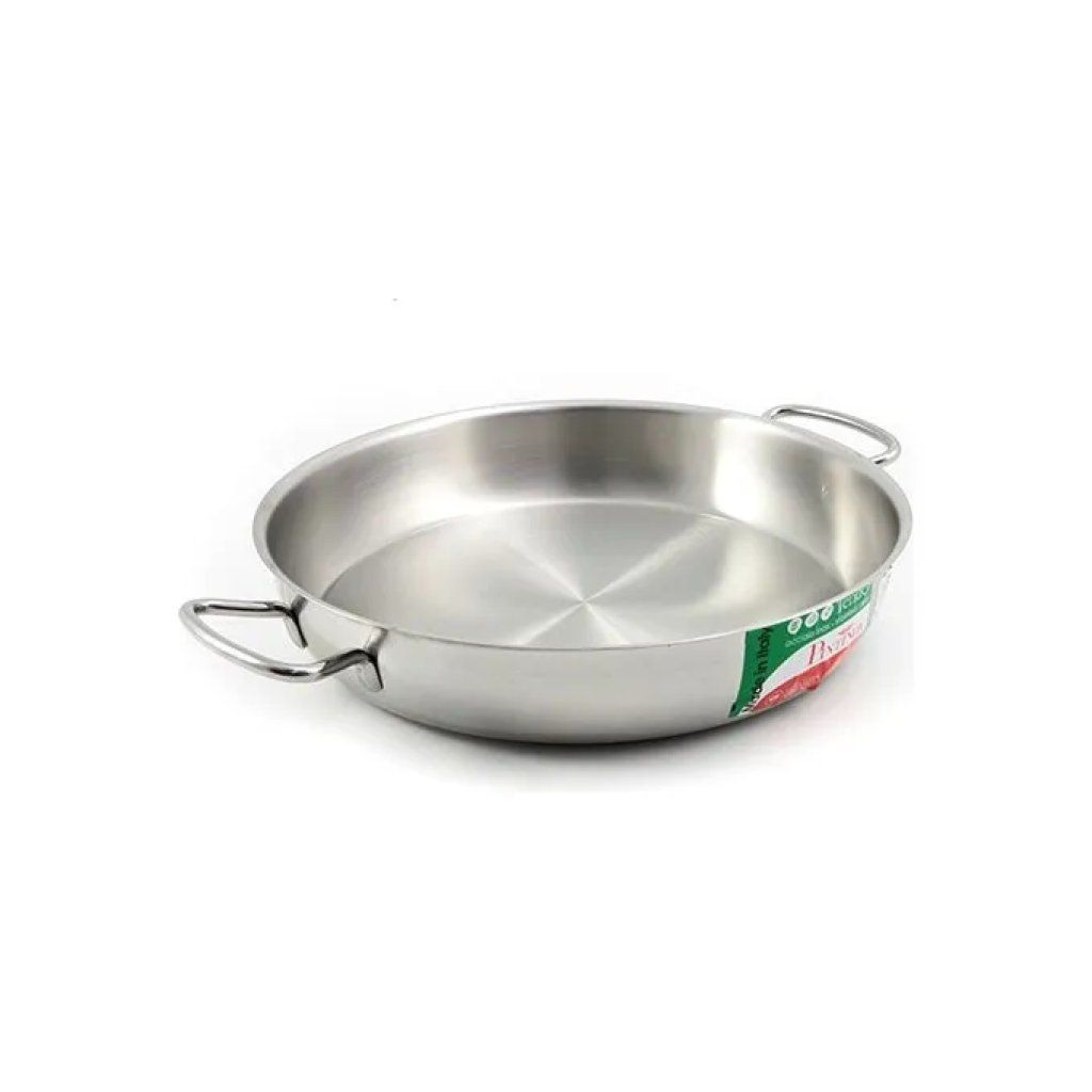 3C CASA PINTINOX Tender Professional Tegame in Acciaio Inox 18/10 per Induzione, 36 cm