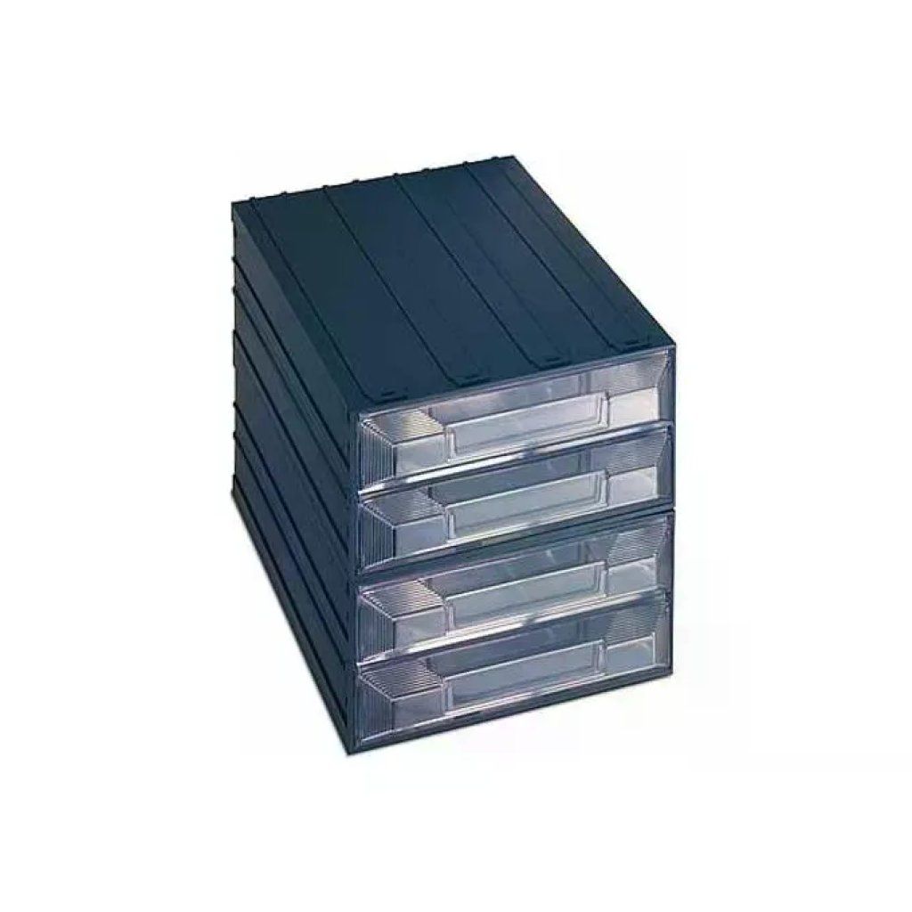 Terry Vision 1000025 – Cassettiera modulare a 4 cassetti verde