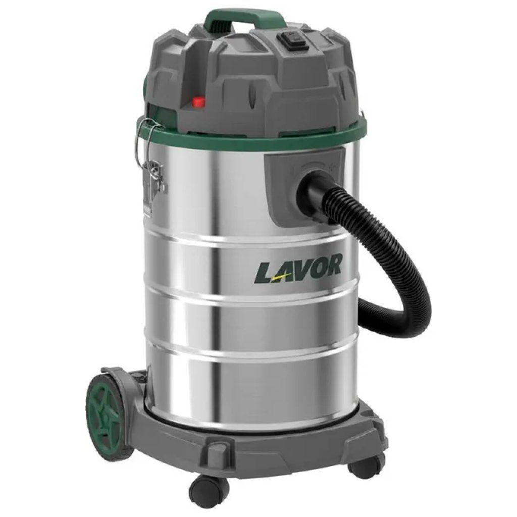 Lavor Dozzy Power 30XS Aspirapolvere solidi e liquidi 1400 W, 30 L
