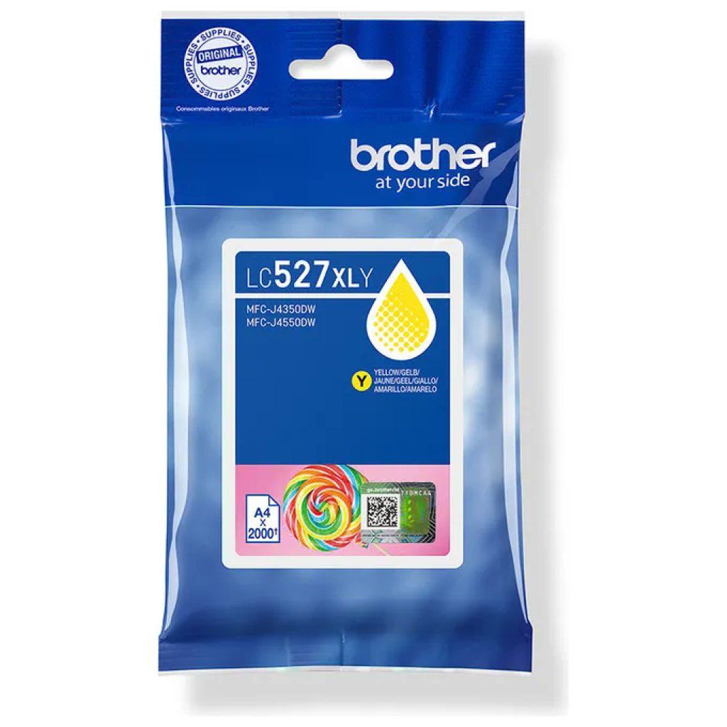 Brother LC527XLY Cartuccia Originale XL Giallo