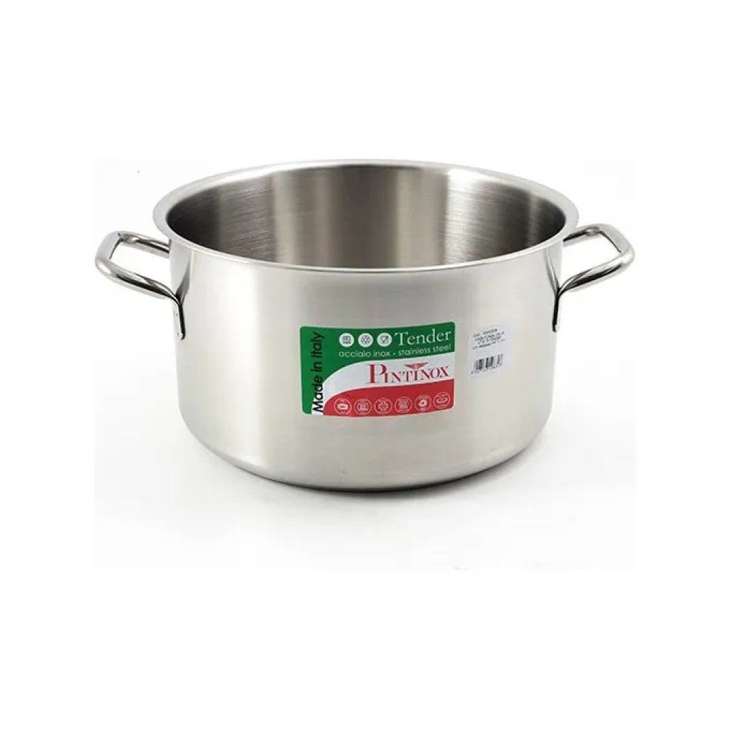 3C CASA Pintinox Tender PNT670B28 Casseruola Alta in Acciaio Inox 28 cm