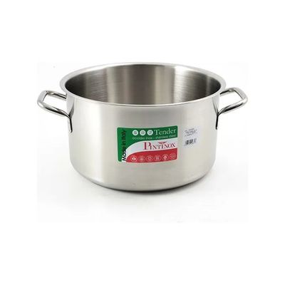 3C CASA Pintinox Tender PNT670B28 Casseruola Alta in Acciaio Inox 28 cm