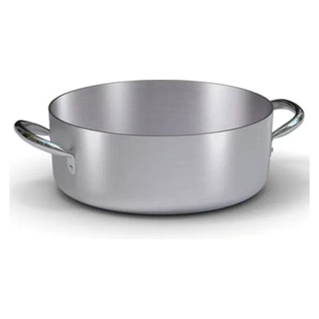 Ballarini Serie 7000 Casseruola Bassa in Alluminio 45 cm – 24,6 L