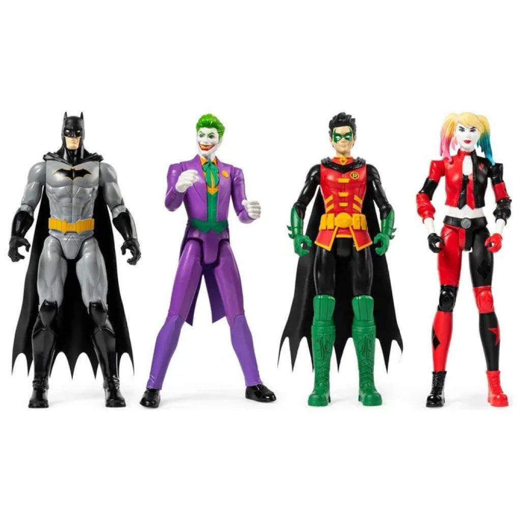 SPIN MASTER Batman Set 4 Action Figure da 30 cm