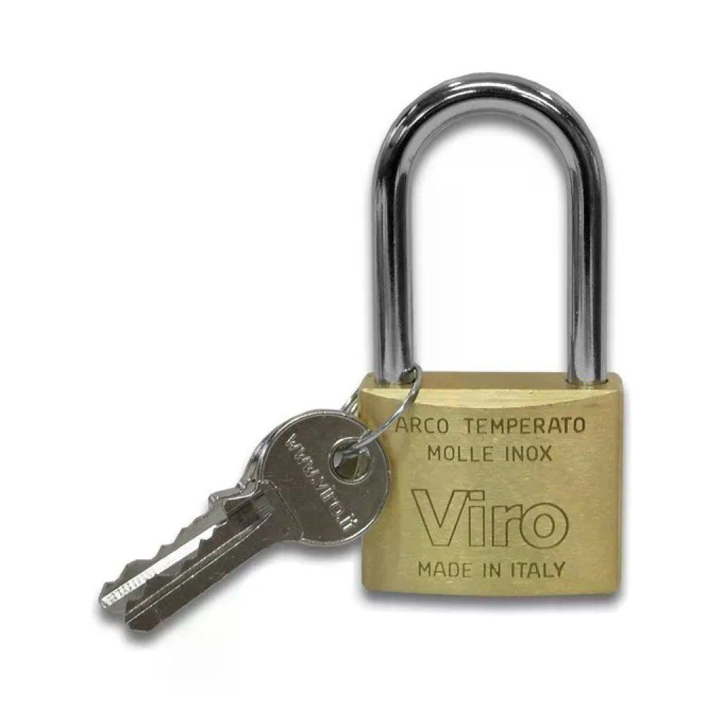 VIRO Lucchetto Viro 314 in Ottone con Arco da 60 mm VIRO Lucchetto Viro 314 in Ottone con Arco da 60 mm