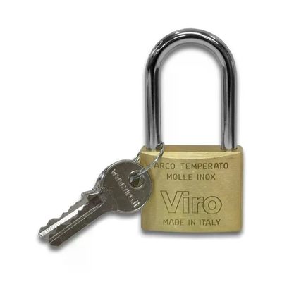 VIRO Lucchetto Viro 314 in Ottone con Arco da 60 mm VIRO Lucchetto Viro 314 in Ottone con Arco da 60 mm