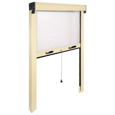 IRS Zanzariera avvolgibile verticale IRS in alluminio bianco 80 × 170 cm
