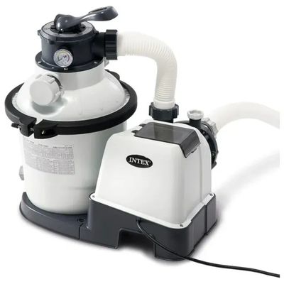 Intex Krystal Clear 26642 – Pompa filtro a sabbia con timer 24 h