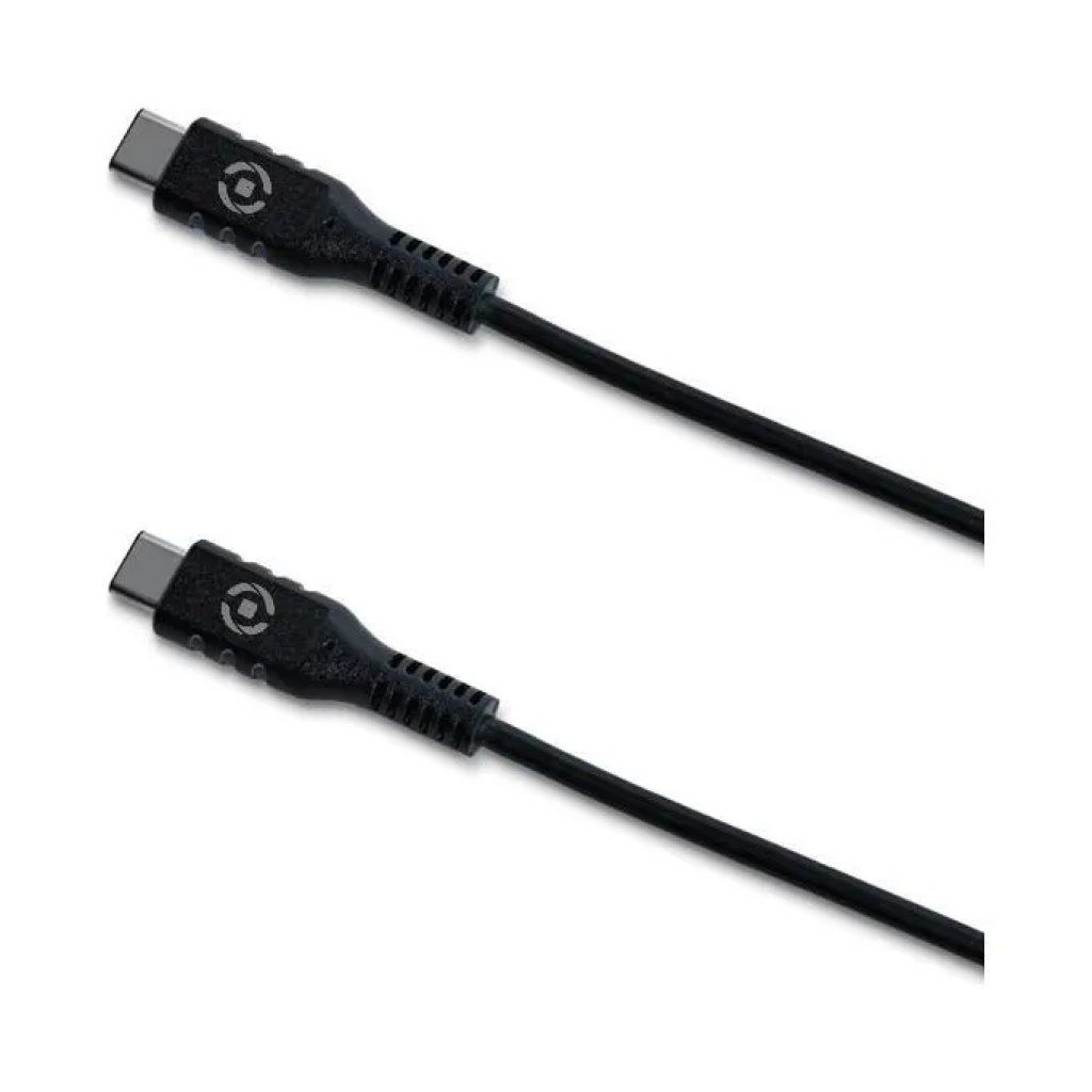 Celly cavo USB-C a USB-C Power Delivery 60W, 1 m, nero Celly cavo USB-C a USB-C Power Delivery 60W, 1 m, nero