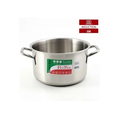 3C CASA Pintinox Tender Casseruola Alta 30 cm – 12 L