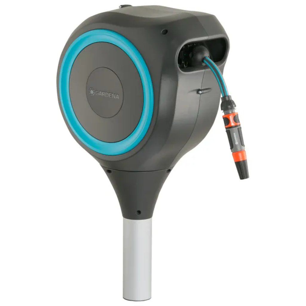 GARDENA RollUp S avvolgitubo da giardino 15 m con picchetto girevole