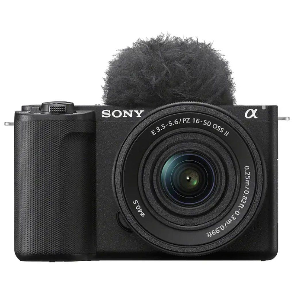 Sony ZV-E10 II Fotocamera Mirrorless APS-C 26 MP con Obiettivo 16-50 mm, Video 4K 60p, Nera