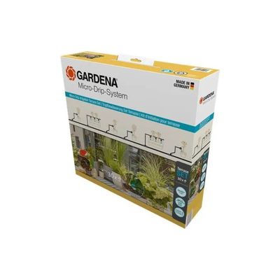 GARDENA Micro-Drip-System 13400-20, kit irrigazione a goccia per 30 piante