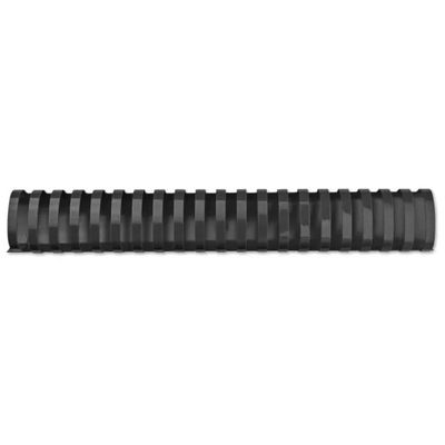 GBC CombBind – Dorsi plastici 38 mm, A4, 21 anelli, nero, conf. 50