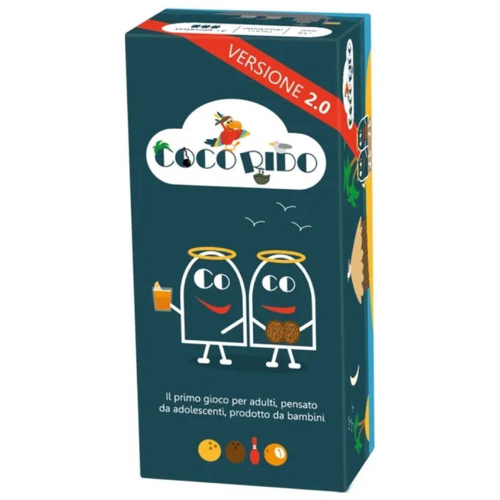 ASMODEE Coco Rido 2.0 – Gioco di carte party per adulti, 3-10 giocatori