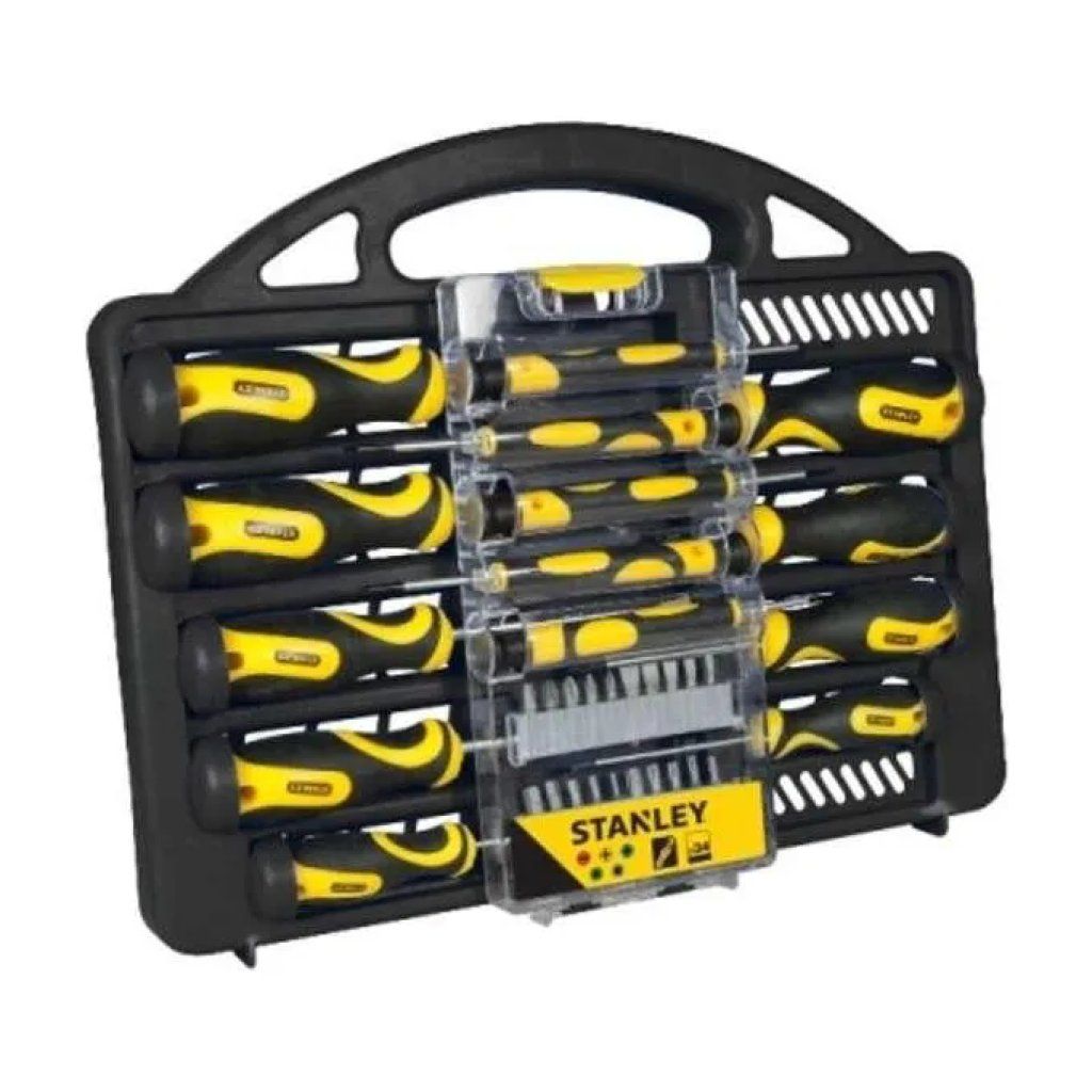 Stanley STHT0-62141 Set Cacciaviti e Inserti, 34 Pezzi
