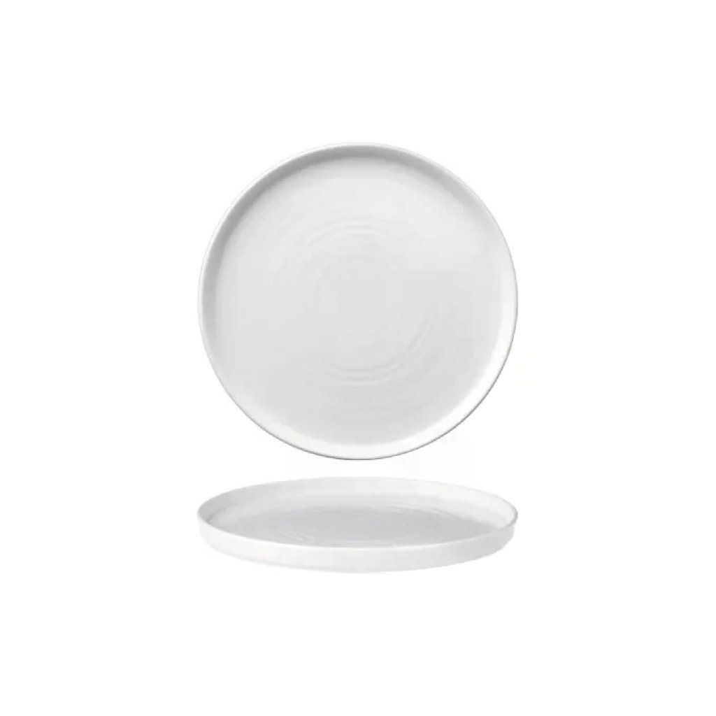 Churchill Vellum Piatto Piano Bianco 26 cm