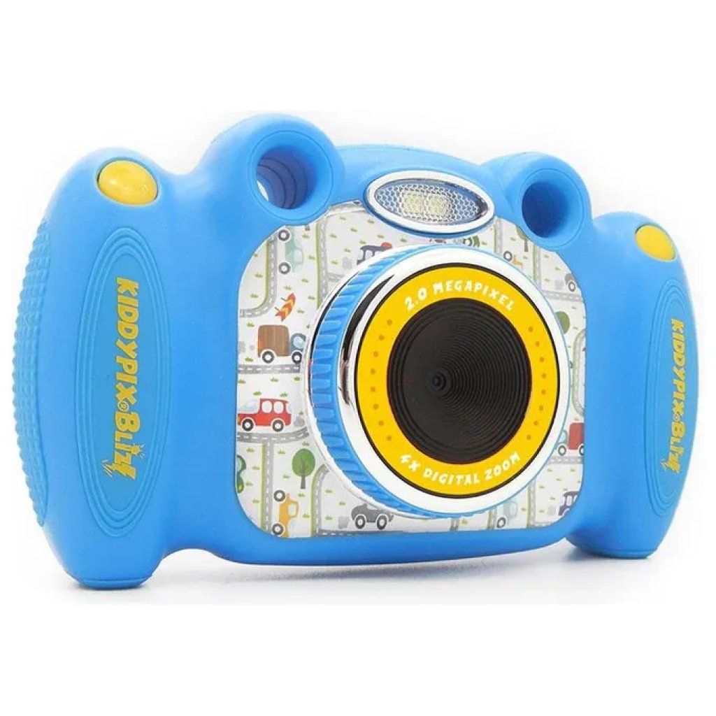 Easypix KiddyPix Blizz – Fotocamera Digitale Blu per Bambini, 2 MP