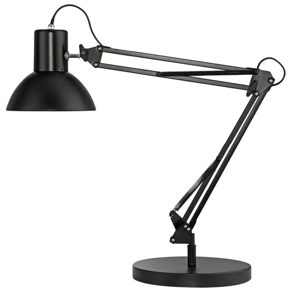 Unilux Success 66 – Lampada da tavolo nera con morsetto Unilux Success 66 – Lampada da tavolo nera con morsetto
