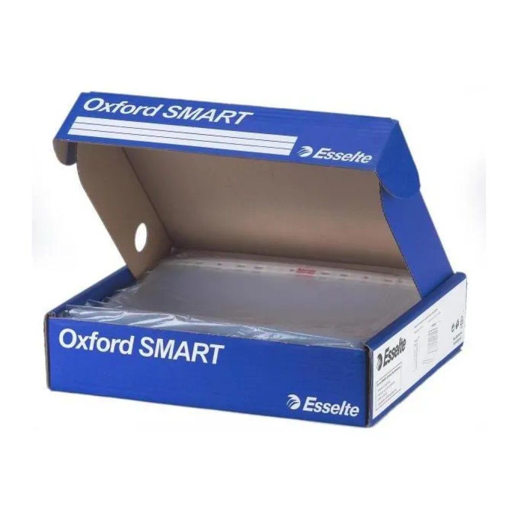 Esselte Oxford Smart Buste Perforate A4, 400 Pezzi Esselte Oxford Smart Buste Perforate A4, 400 Pezzi
