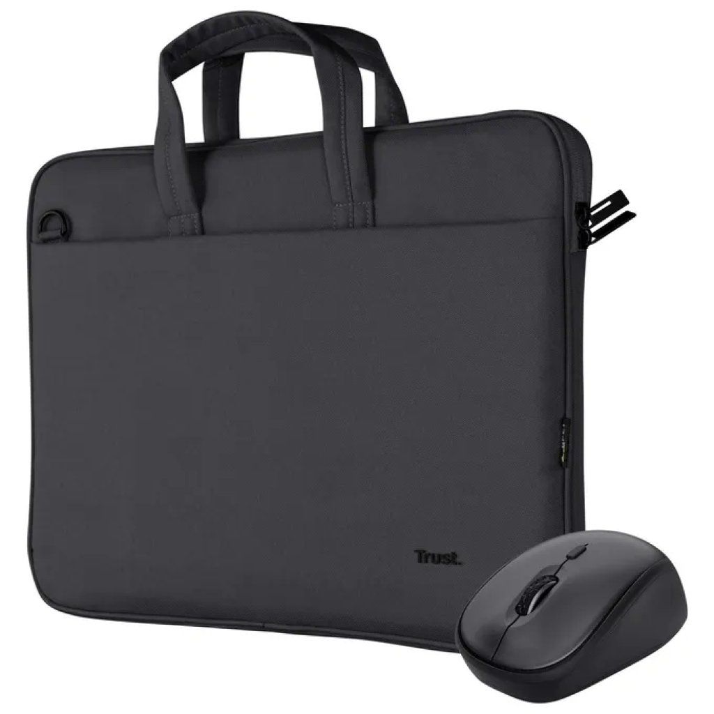 Trust Bologna 24988 – Borsa per Notebook fino a 16″, Nera Trust Bologna 24988 – Borsa per Notebook fino a 16″, Nera
