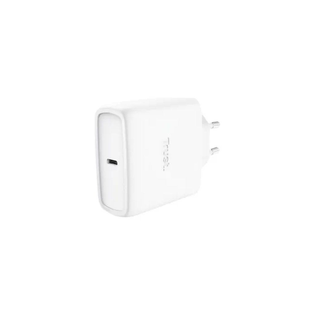 Trust Maxo Caricabatteria GaN USB-C 65 W con Cavo da 2 m