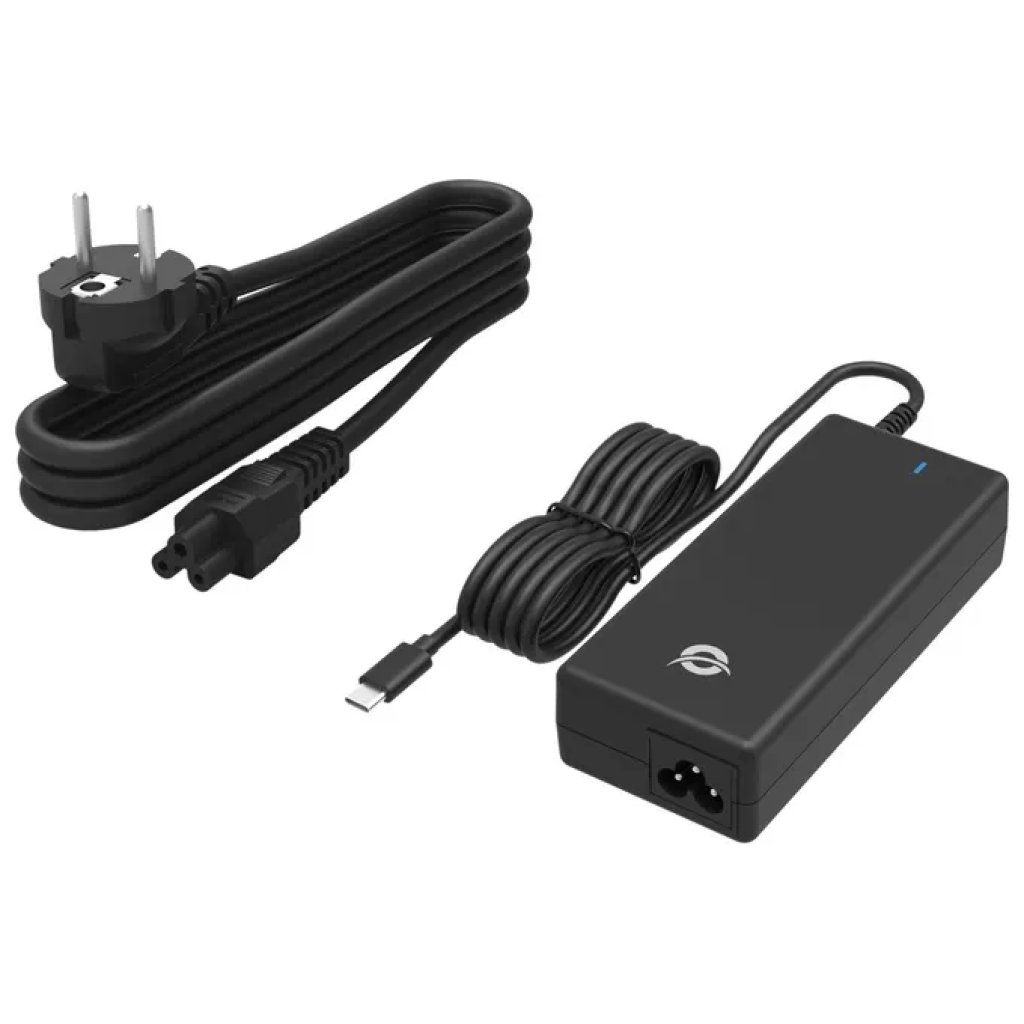 Conceptronic OZUL03BE Alimentatore GaN USB-C da 100 W per Notebook Conceptronic OZUL03BE Alimentatore GaN USB-C da 100 W per Notebook