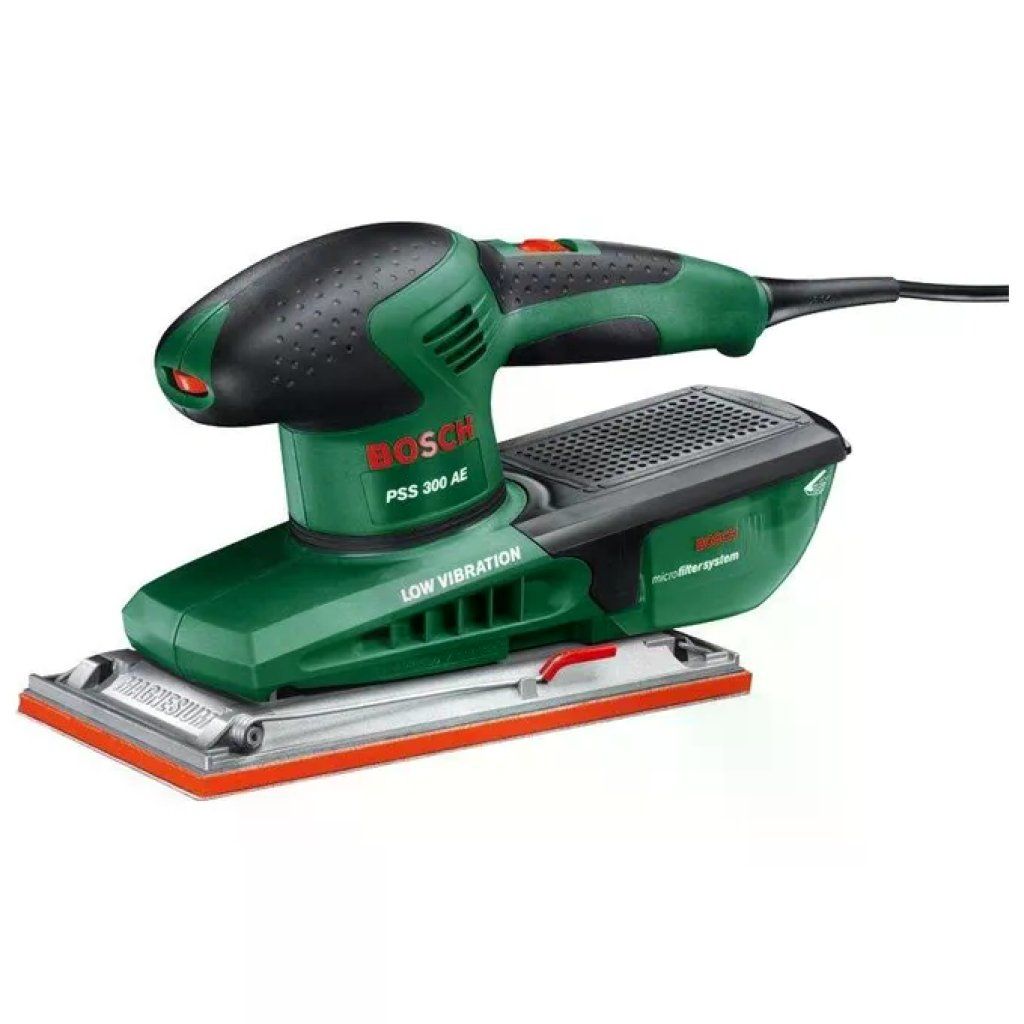 Bosch 0603340300 PSS 300 AE Levigatrice Orbitale 250 W Regolazione Elettronica 14000-24000 oscillazioni Bosch 0603340300 PSS 300 AE Levigatrice Orbitale 250 W Regolazione Elettronica 14000-24000 oscillazioni
